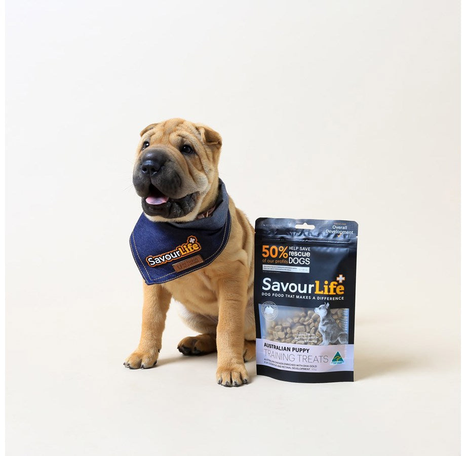 SAVOURLIFE PUPPY AUSTRALIAN CHICKEN TRAINING TREATS 165G