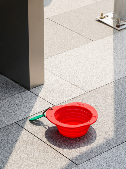 Zeze Apple Pet Folding Bowl