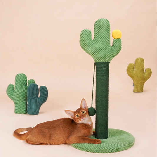 Zeze Cactus Cat Scratch Post