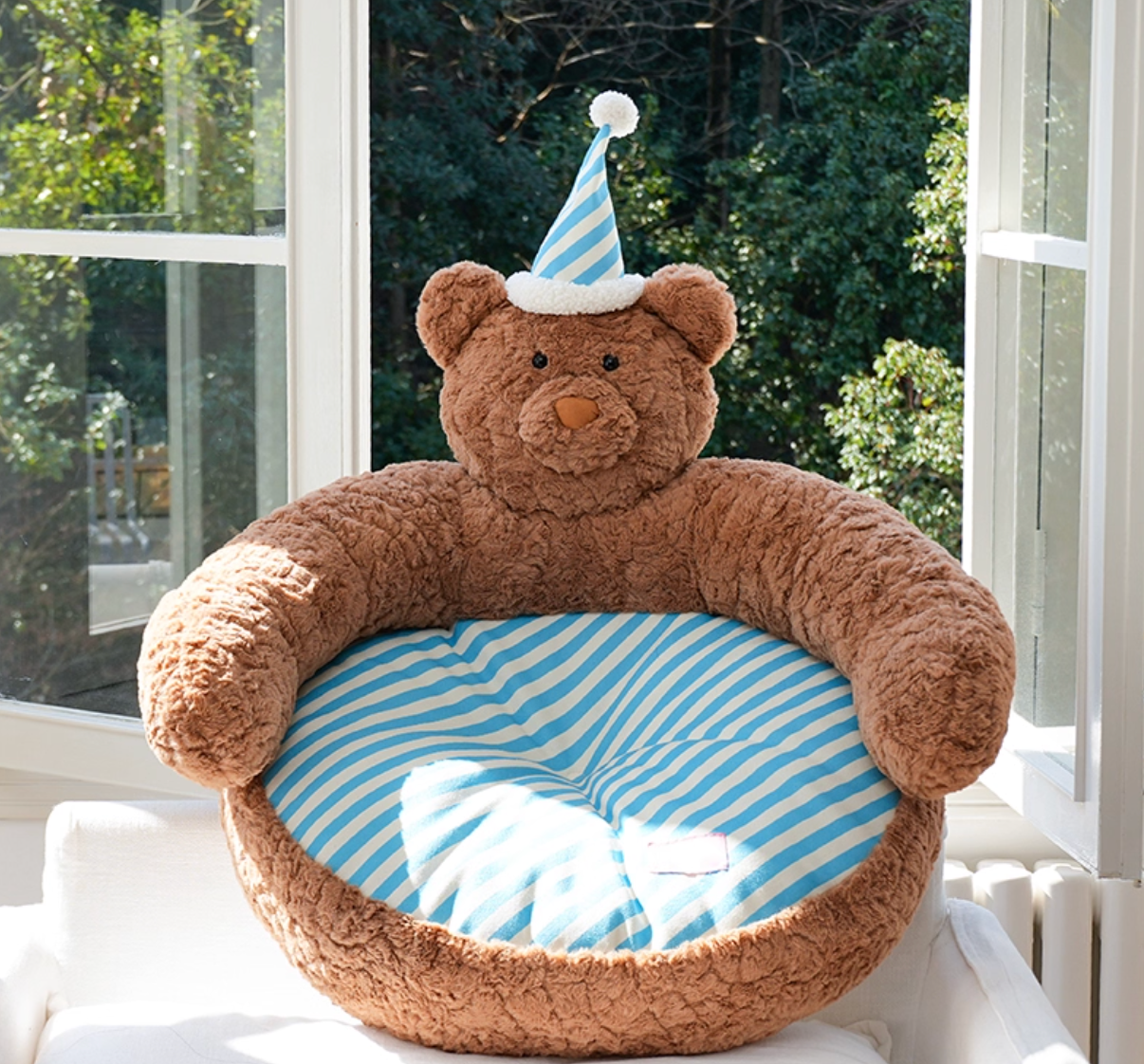 Zeze Sleepy Nick Bear Pet Sofa