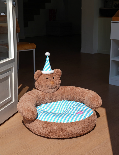 Zeze Sleepy Nick Bear Pet Sofa