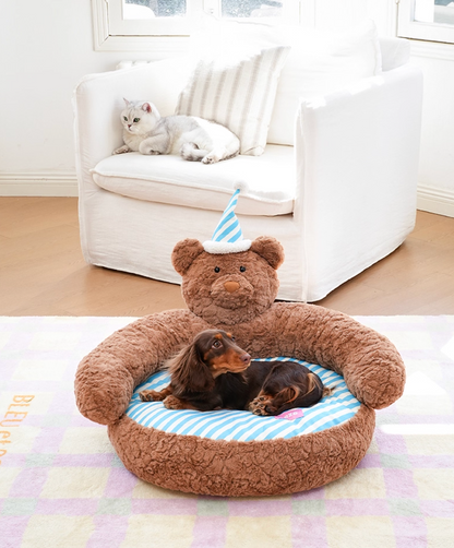 Zeze Sleepy Nick Bear Pet Sofa