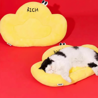 Zeze Yuanbao Shaped Pet Cushion