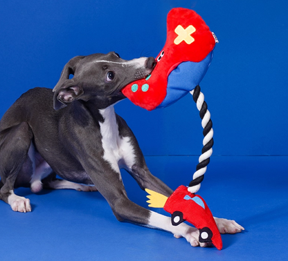 Zeze Game Controller Rope Dog Toy