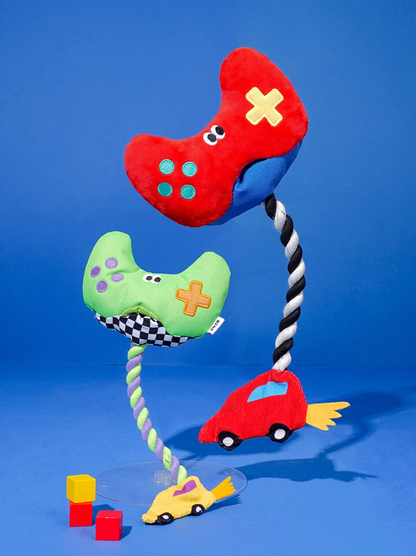 Zeze Game Controller Rope Dog Toy