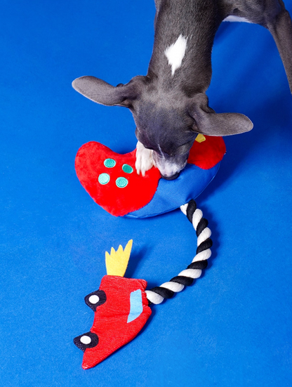 Zeze Game Controller Rope Dog Toy