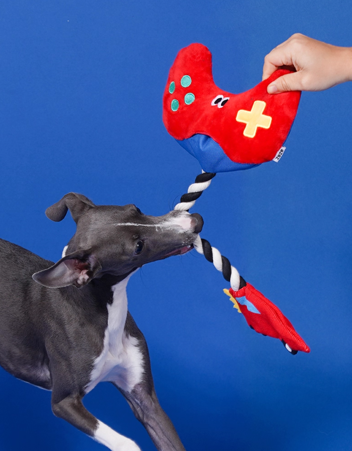 Zeze Game Controller Rope Dog Toy
