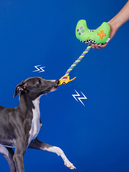 Zeze Game Controller Rope Dog Toy