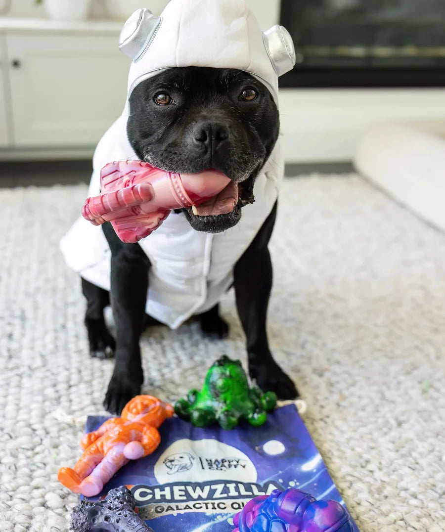 Happy Staffy Co. Chewzilla® Galactic Quest Collection Dog Chew Toys
