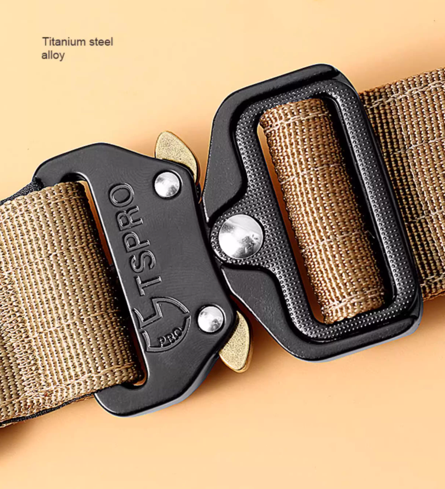 Wide Tactical Dog Collar With Handle For Medium and Large Dogs