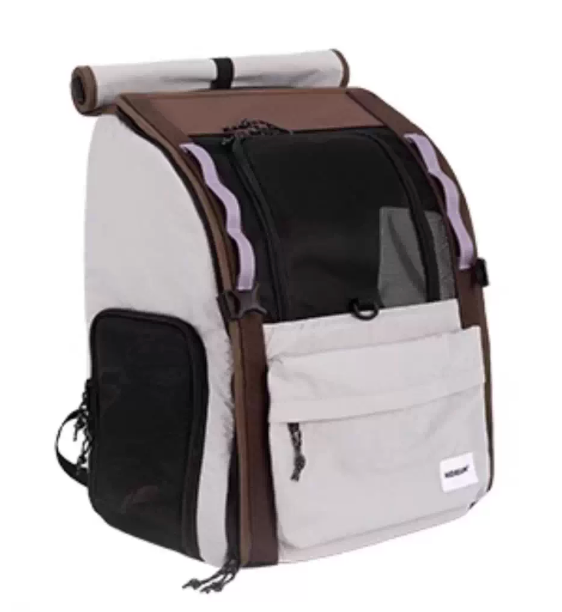 (NEW) HiDream Freedom Go Front Pet Carrier for Cats & Small Dogs (Grey)