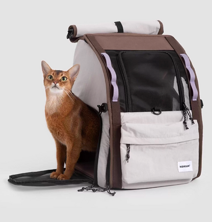 (NEW) HiDream Freedom Go Front Pet Carrier for Cats & Small Dogs (Grey)