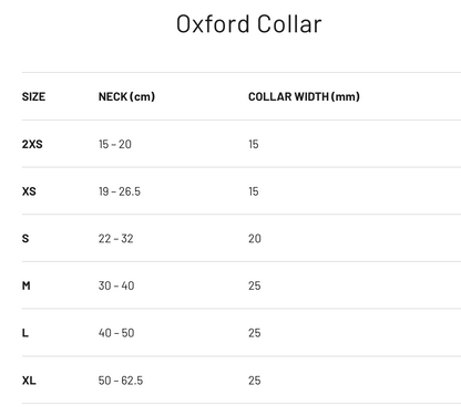 Ezydog Oxford Leather Classic Dog Collar - Brown