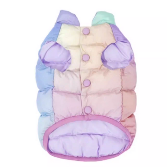Zeze Colorful Puffer Jacket For Dog/Cat