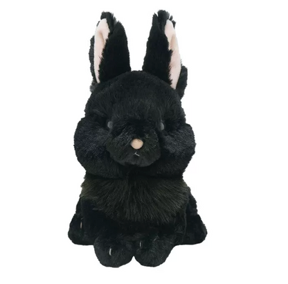 LAPINOU PLUSH TOY RABBIT HAVANA Black