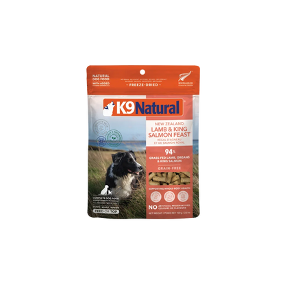 K9 Natural Freeze-Dried Lamb & King Salmon Feast Freeze-Dried Dog Food