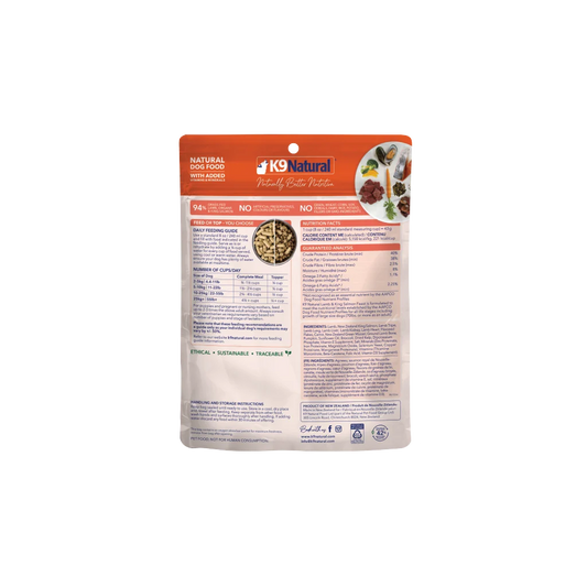 K9 Natural Freeze-Dried Lamb & King Salmon Feast Freeze-Dried Dog Food