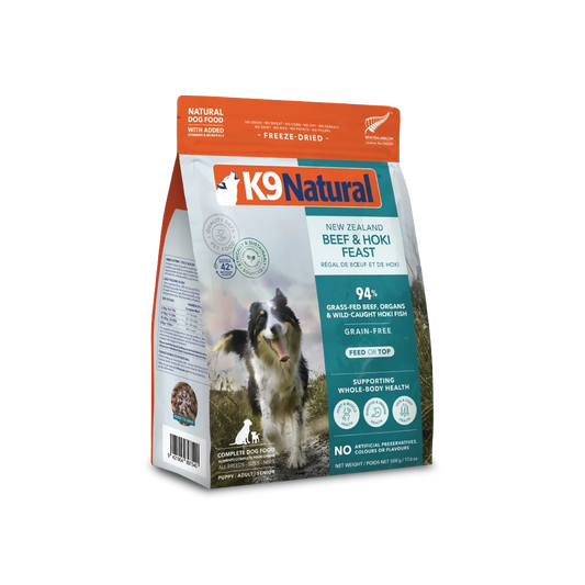 K9 Natural Beef & Hoki Feast Freeze-Dried Dog Food