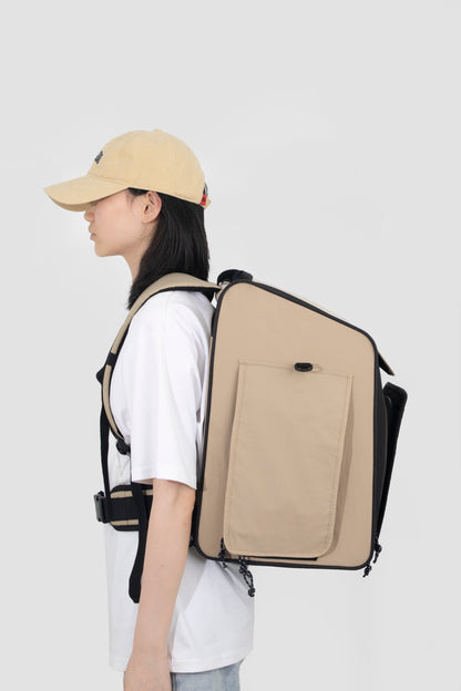 HiDream Dual-Expandable Tent Pet Backpack Carrier for Cats & Small Dogs