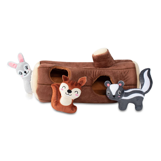 FRINGE STUDIO Branch Out Burrow Plush Dog Toy