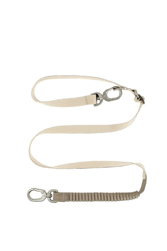 Valley Series Multi-functional Shock-absorbing Dog Leash - Brown