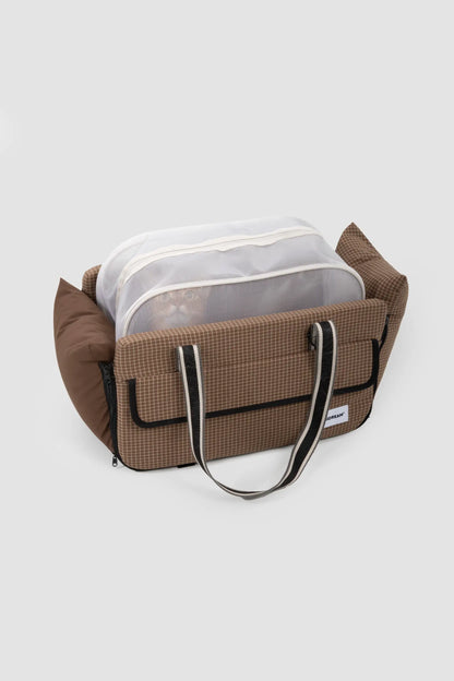 HiDream Car Console Pet Carrier – 2-in-1 Booster Seat & Travel Tote