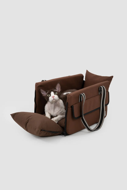 HiDream Car Console Pet Carrier – 2-in-1 Booster Seat & Travel Tote