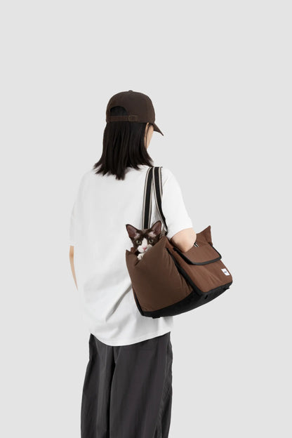 HiDream Car Console Pet Carrier – 2-in-1 Booster Seat & Travel Tote