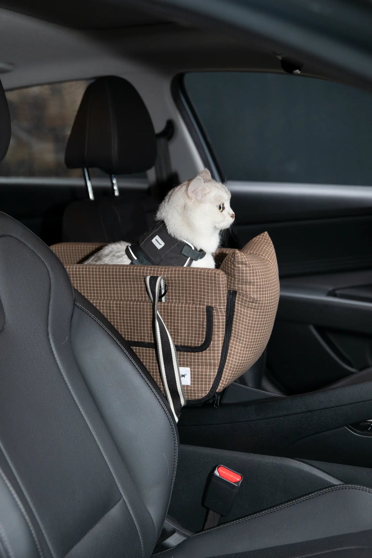 HiDream Car Console Pet Carrier – 2-in-1 Booster Seat & Travel Tote