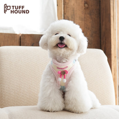 TUFFHOUND Holiday Bow Small Dog Harness