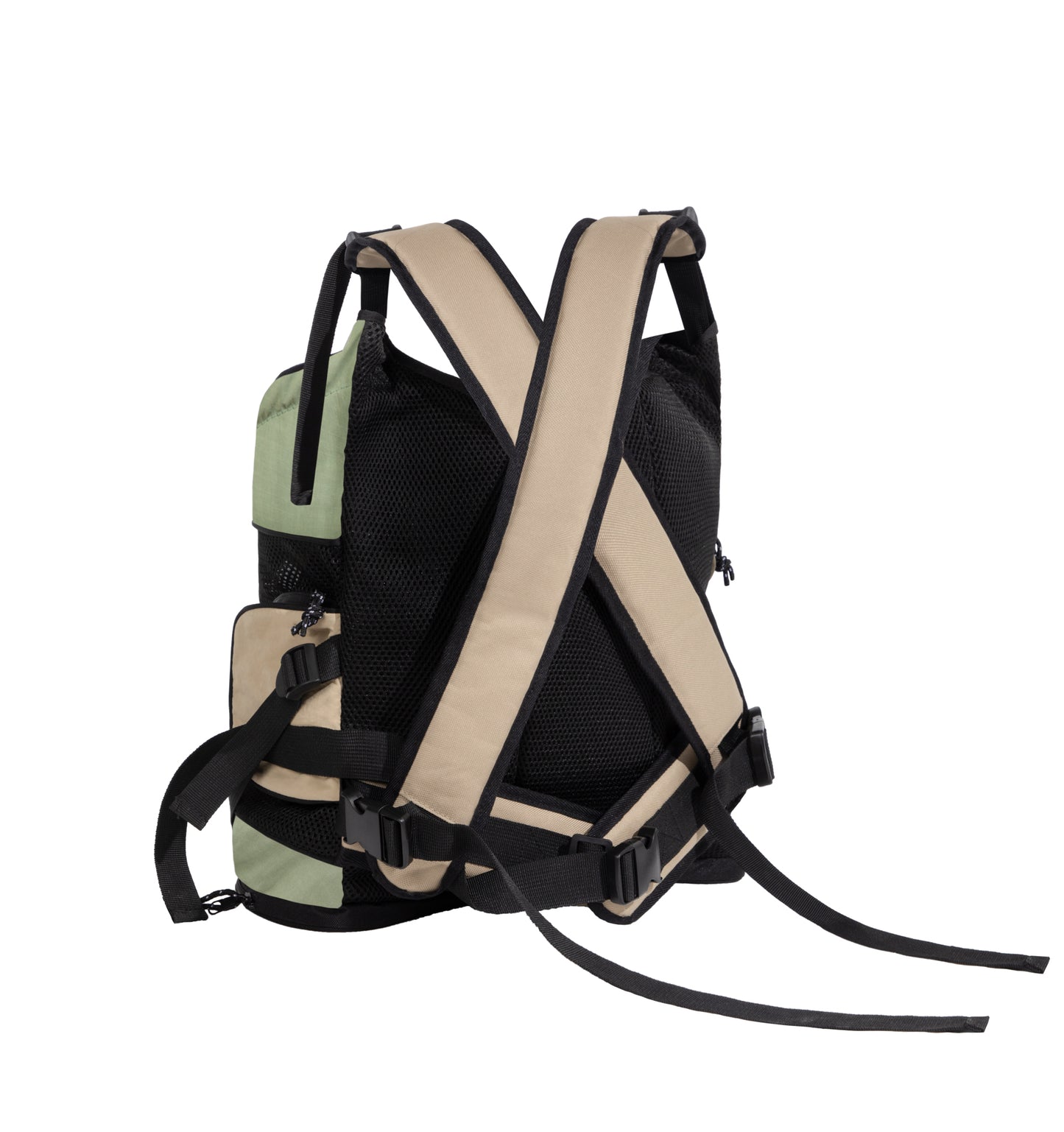 Front Tote Backpack - Green
