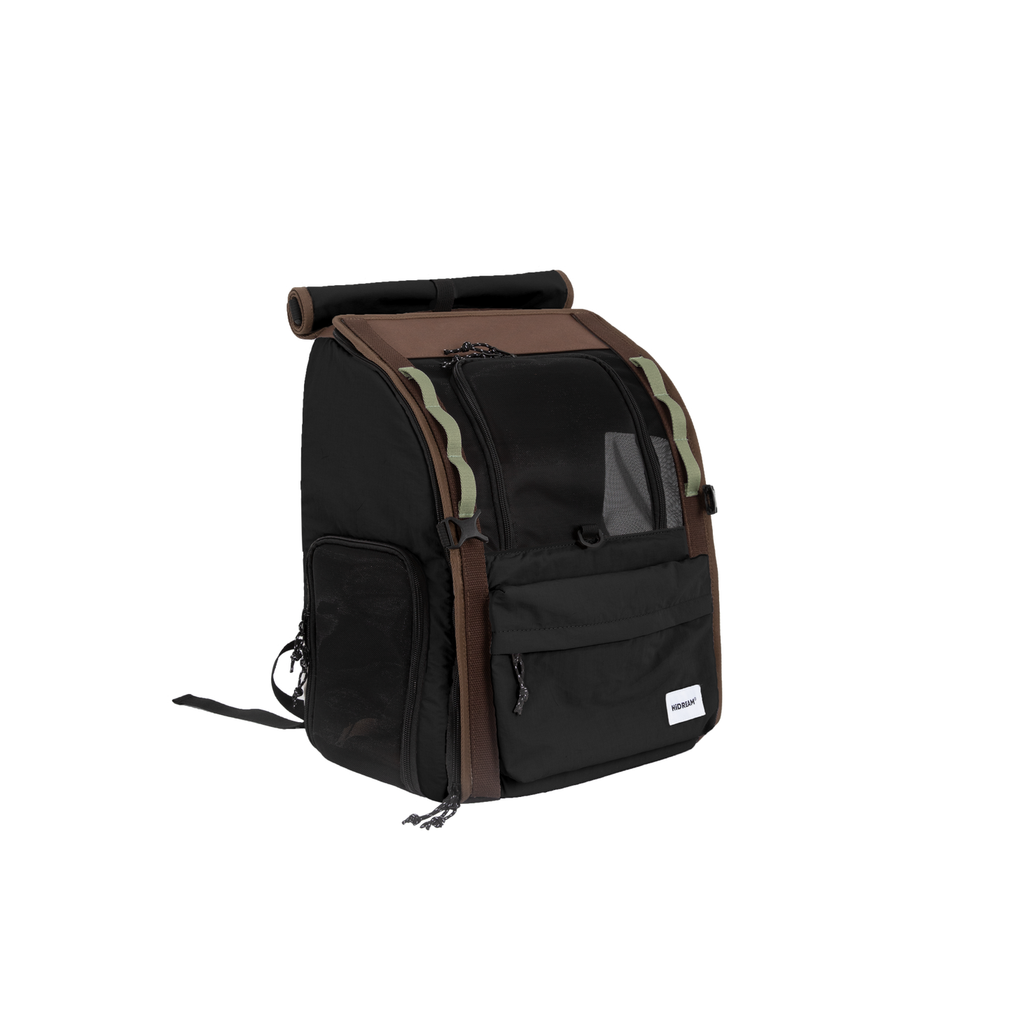 (NEW) HiDream Freedom Go Front Pet Carrier for Cats & Small Dogs (Black)