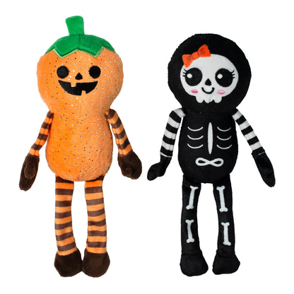 FRINGE STUDIO OH MY GOURD 2PC DOG TOY SET HALLOWEEN
