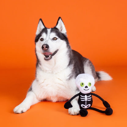 FRINGE STUDIO GOT A BONE TO PICK PLUSH DOG TOY HALLOWEEN