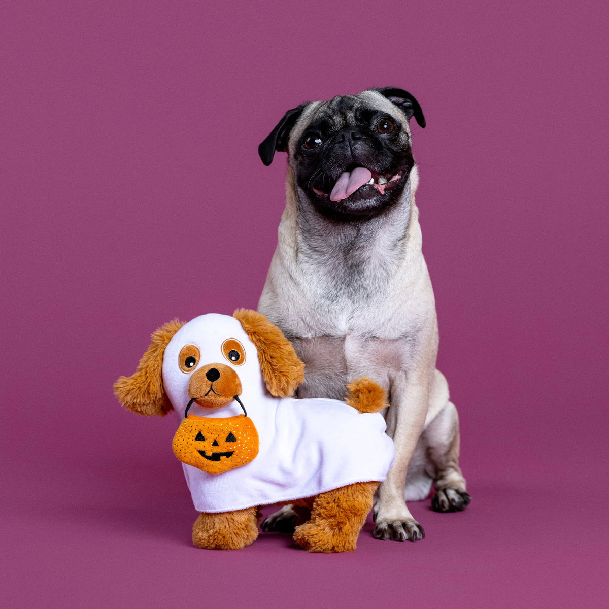 FRINGE STUDIO HAUNTIN' HOUND PLUSH DOG TOY HALLOWEEN