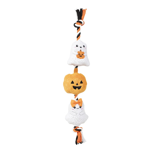 FRINGE STUDIO GHOSTLY GANG PLUSH DOG TOY HALLOWEEN