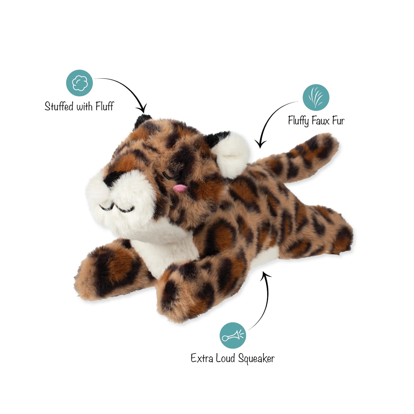 FRINGE STUDIO YOURE SPOT ON PLUSH DOG TOY