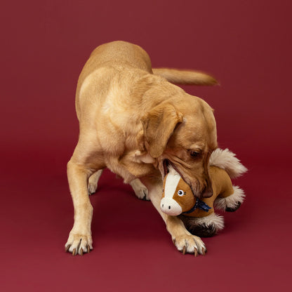 FRINGE STUDIO HAY THERE CUTIE PLUSH DOG TOY