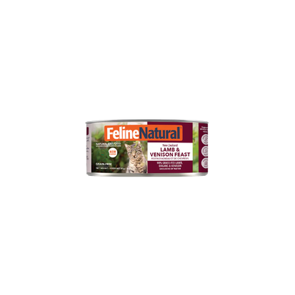 (NEW FLAVOUR) Feline Natural Canned Food Core Diets Lamb & Venison 170g