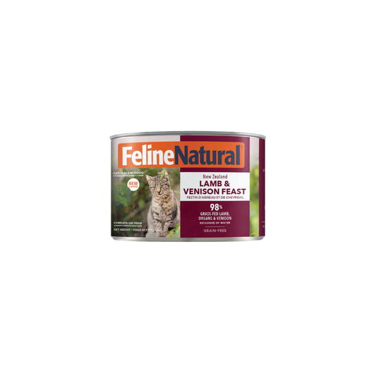 (NEW FLAVOUR) Feline Natural Canned Food Core Diets Lamb & Venison 170g