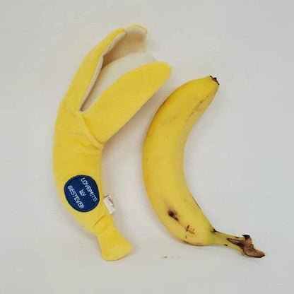 Squeaky Banana Dog Toy | BESTEVER Love Pets