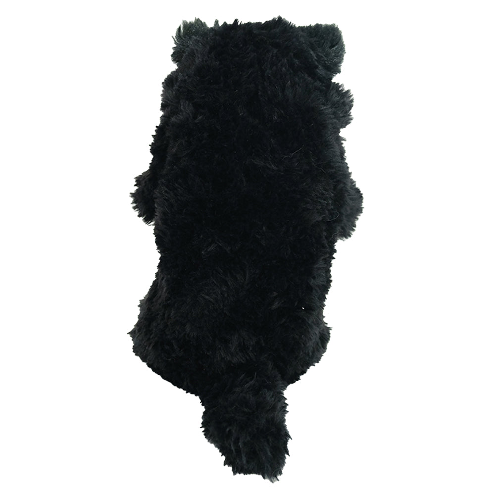 LYING CAT SLEEPING FACE STUFFED TOY Tuxedo Cat Black and White Cat - Small