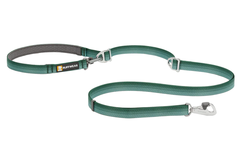 RUFFWEAR Switchbak Leash - River Rock Green