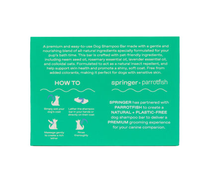 Springland Dog Shampoo Bar - Nourishing, Lavender + Rosemary