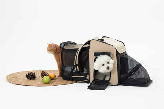 HiDream Dual-Expandable Tent Pet Backpack Carrier for Cats & Small Dogs