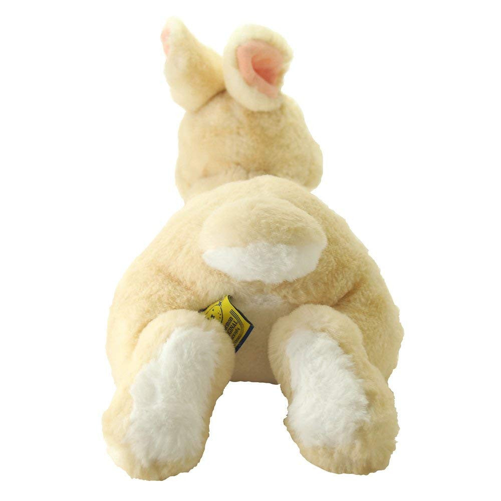 LYING RABBIT STUFFED TOY BEIGE
