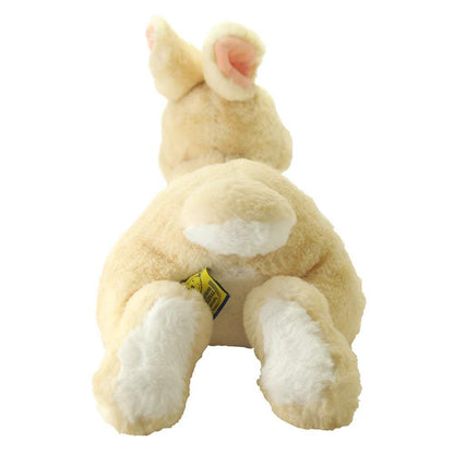 LYING RABBIT STUFFED TOY BEIGE