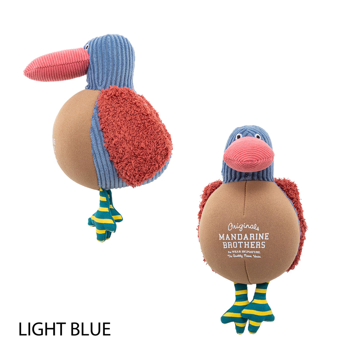 Mandarine Brothers PEGGY PLUMPER BALL Squeaky Dog Toy