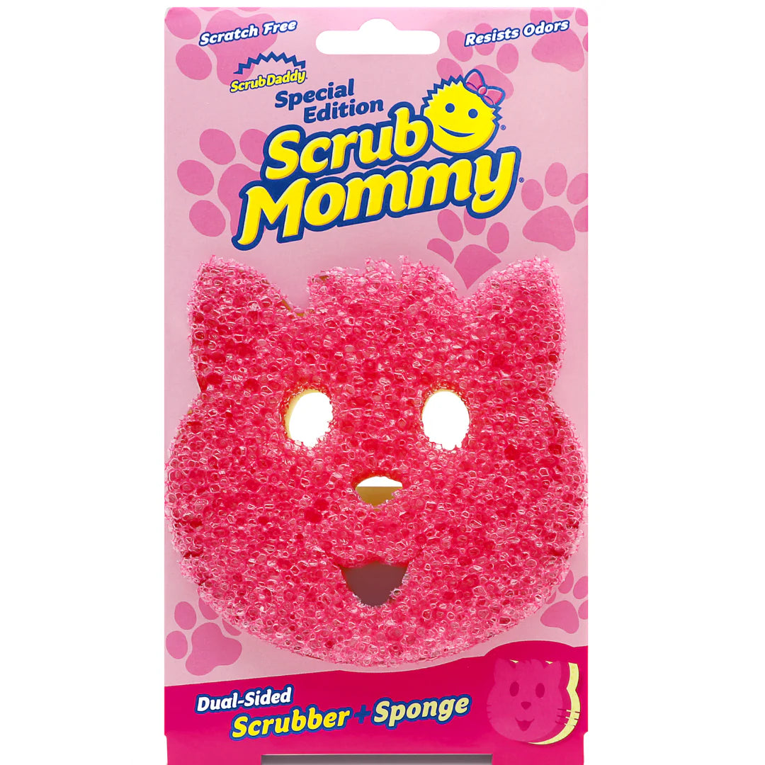 SCRUB MOMMY CAT SHAPE SPONGE - LIMITED EDITION 1 PACK