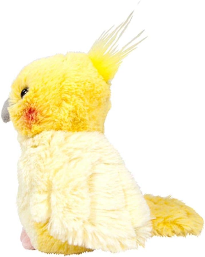 FLUFFIES STUFFED TOY Small Yellow Budgie